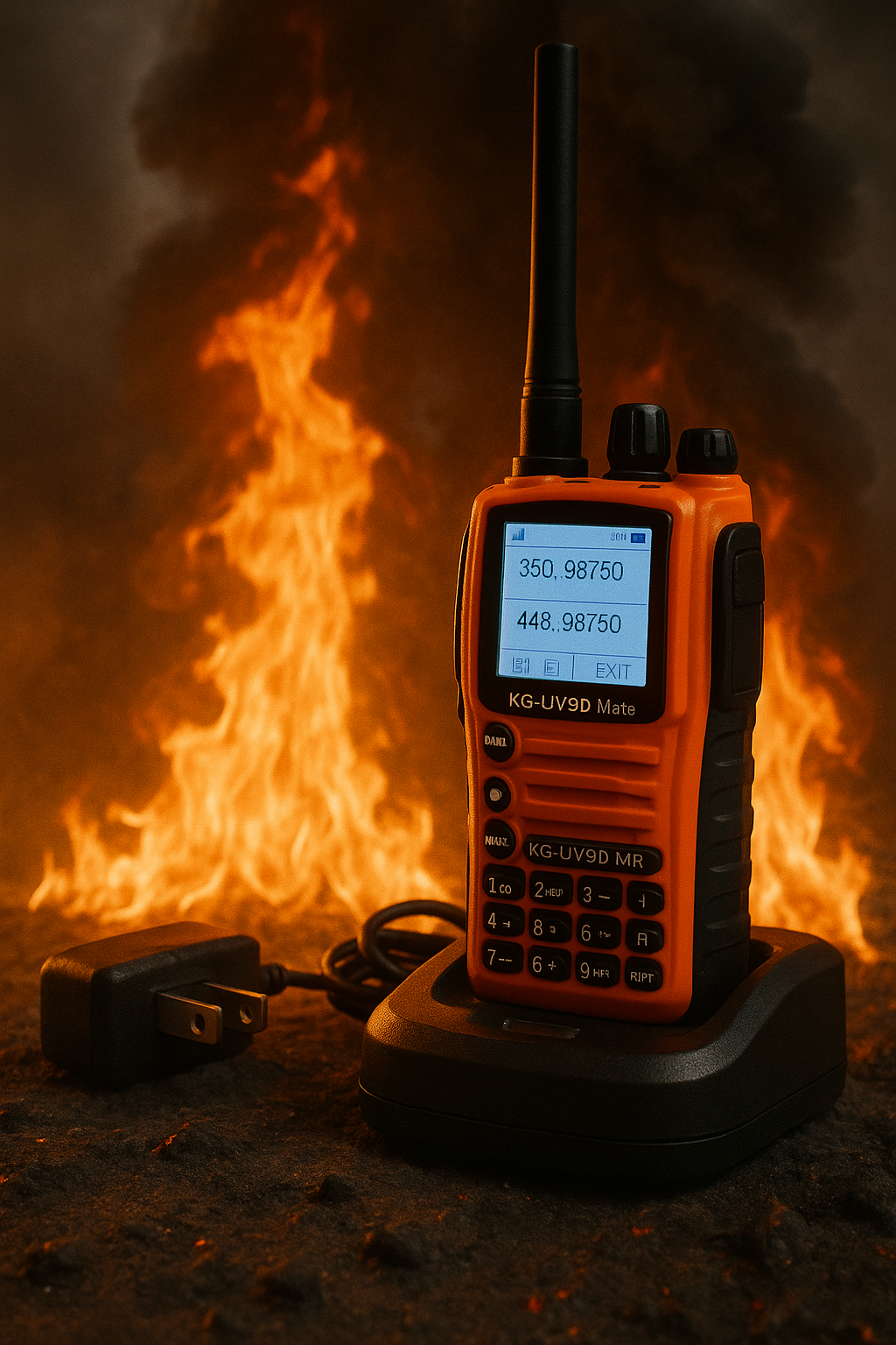 10W Seven-segment Aviation Frequency High-power Walkie-talkie