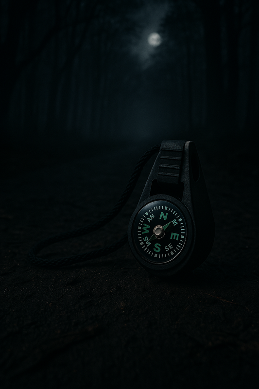 Mini Compass Keychain