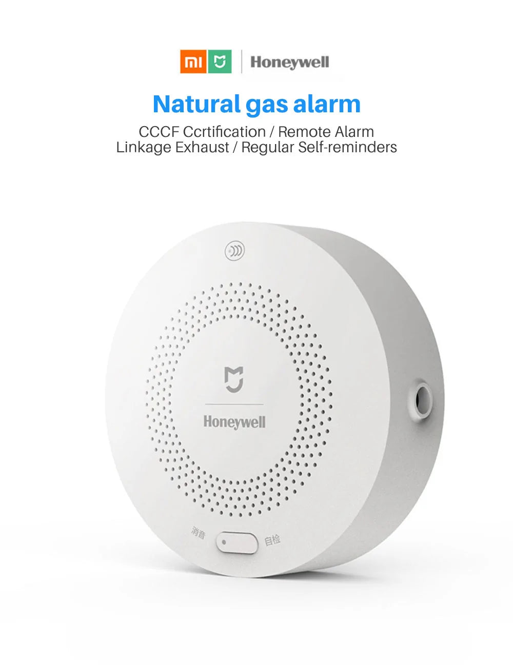Emergency Smoke Detector Sensor and Alarm