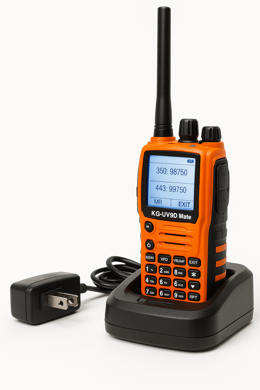 10W Seven-segment Aviation Frequency High-power Walkie-talkie