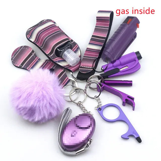 Self Defence Key-chain 11-Piece