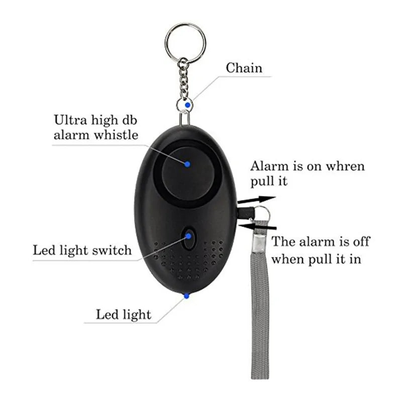 CLASS Keychain personal security and Anti-Attack Alarm