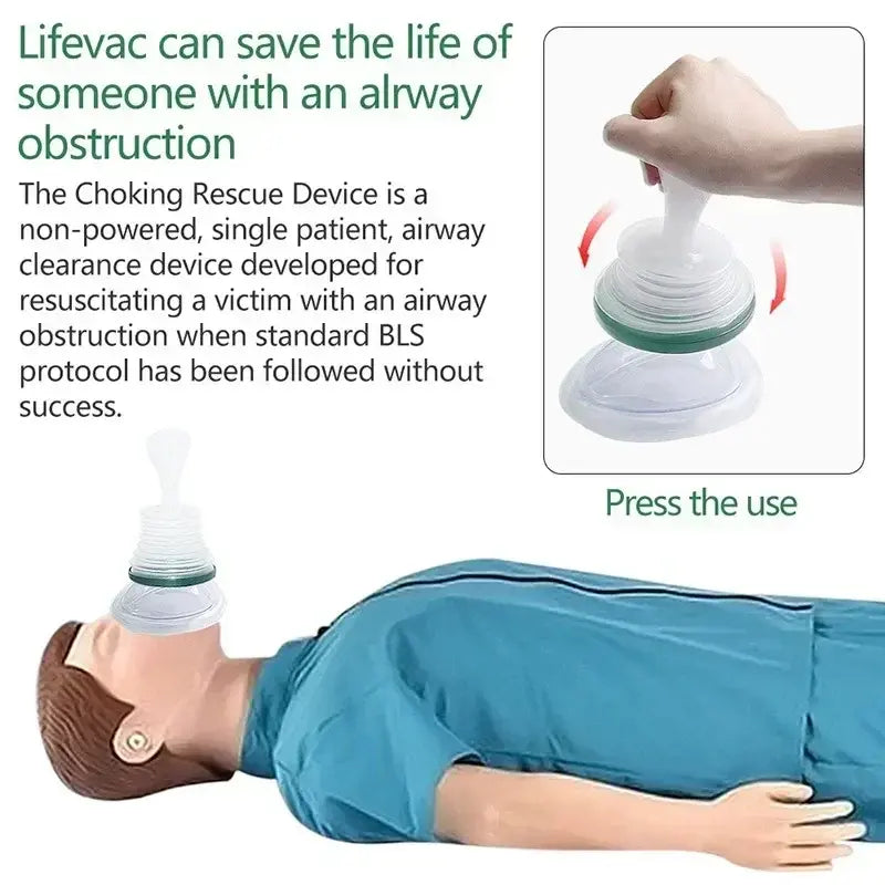 Life-Vac Anti-Choking Device