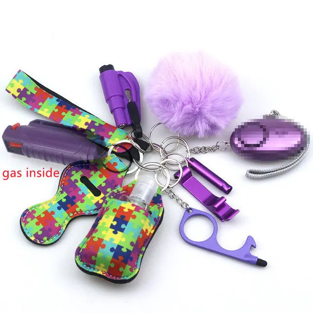 Self Defence Key-chain 11-Piece
